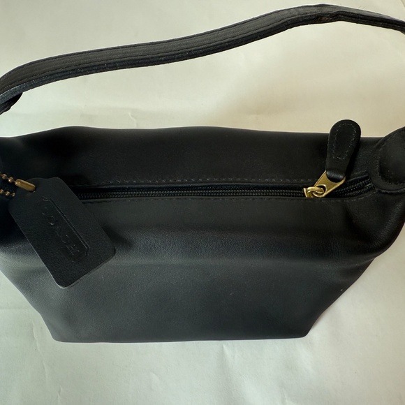 90’s COACH Legacy Mini Hobo Black Leather Bag - Picture 3 of 5
